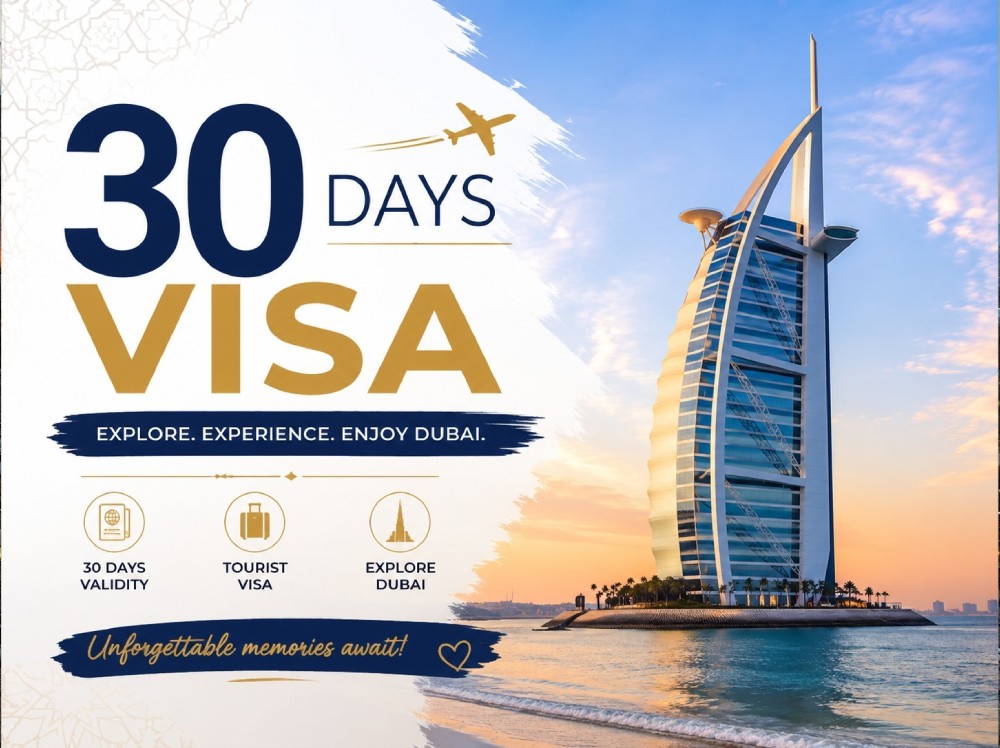 30 Days UAE Tourist Visa